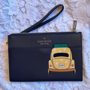 Kate Spade ♠️ Navy NY clutch